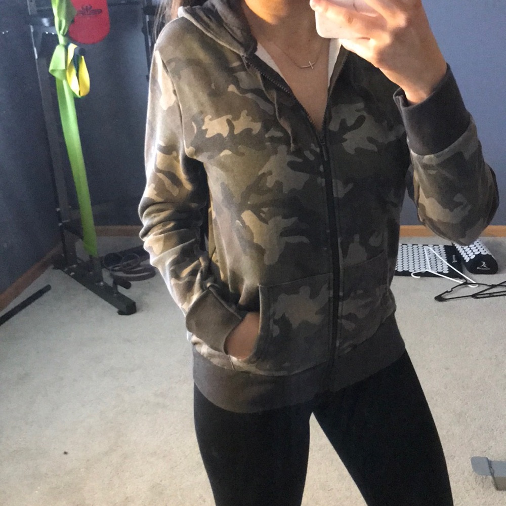 Zip up hoodie